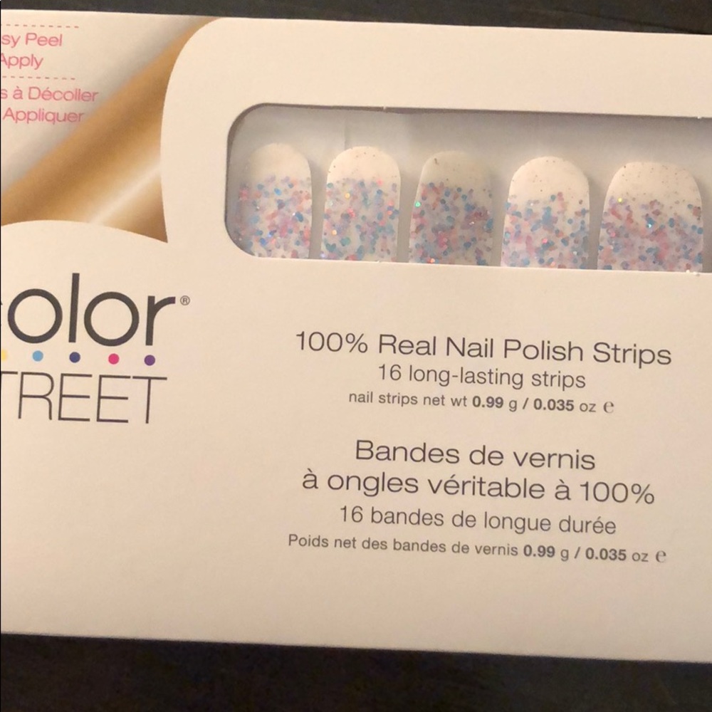 Color street nail stripes